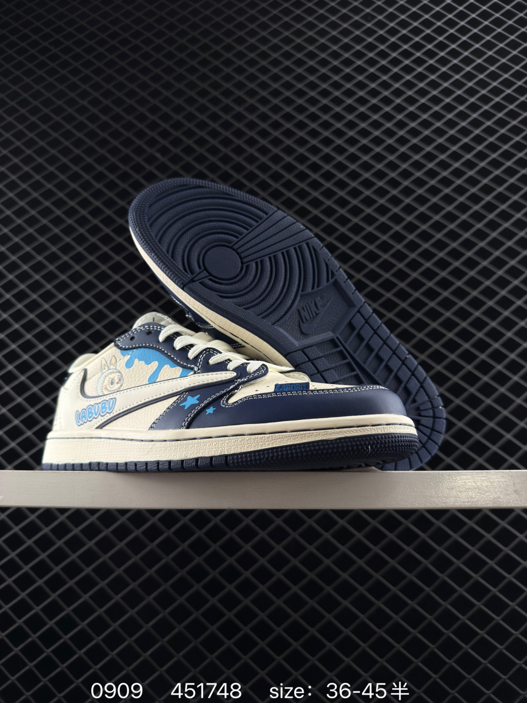 Travis Scott x Nike Air Jordan 1 Low x LABUBU